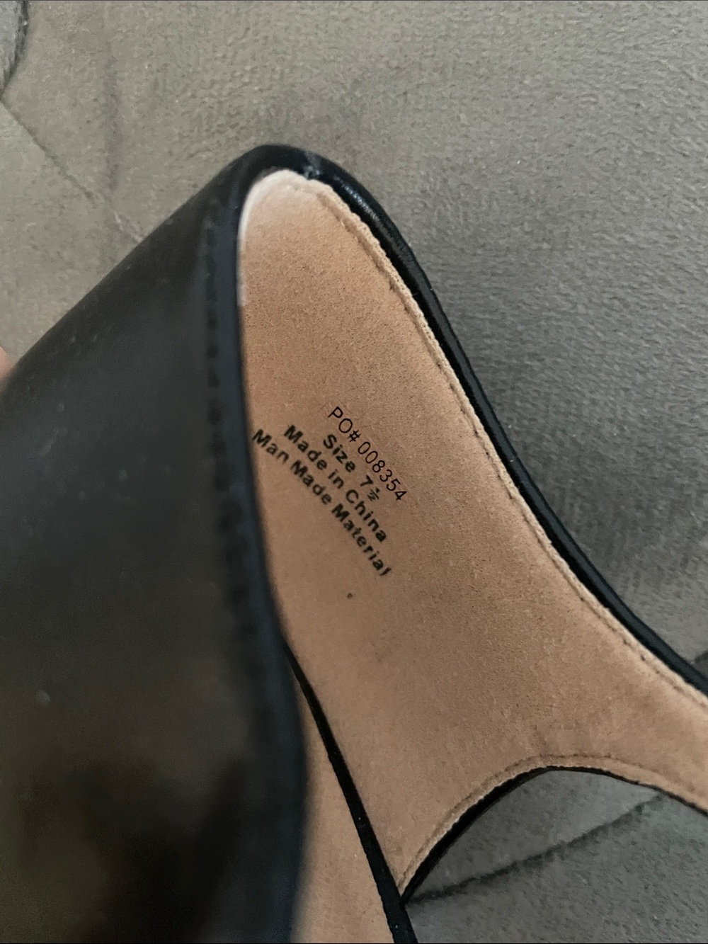 Journee Collection Black Mary Jane Block Heels with Ankle Strap - Picture 3 of 7